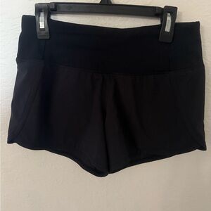 lululemon athletica Black Athletic Shorts